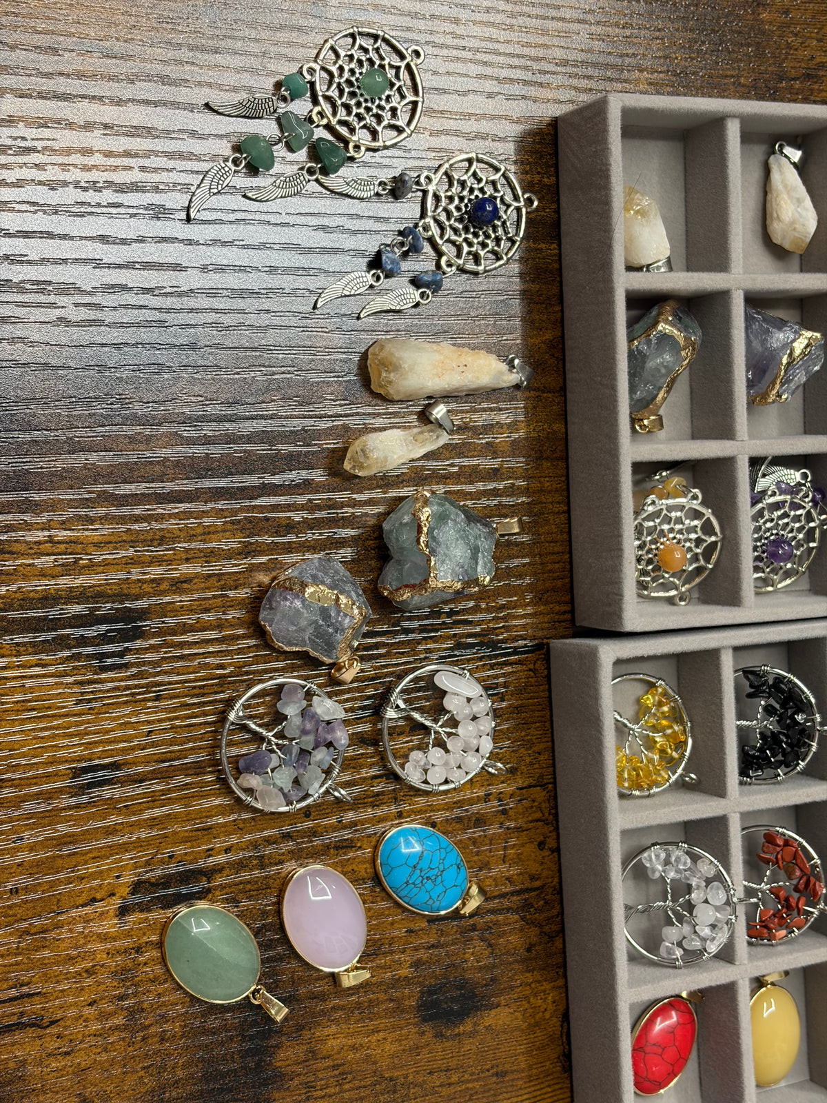 Crystal & Nature-Inspired Charms
