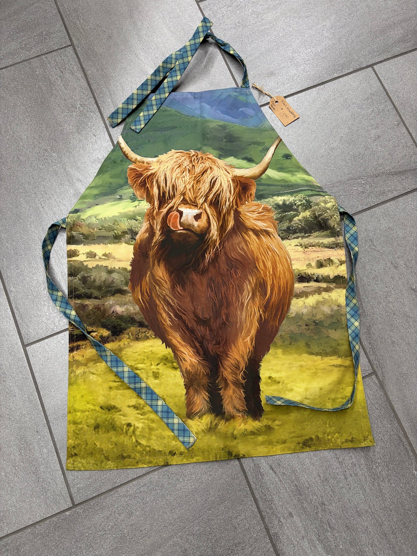 Highland Cow Apron