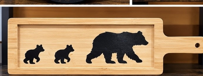 Bear Family Charcuterie Board