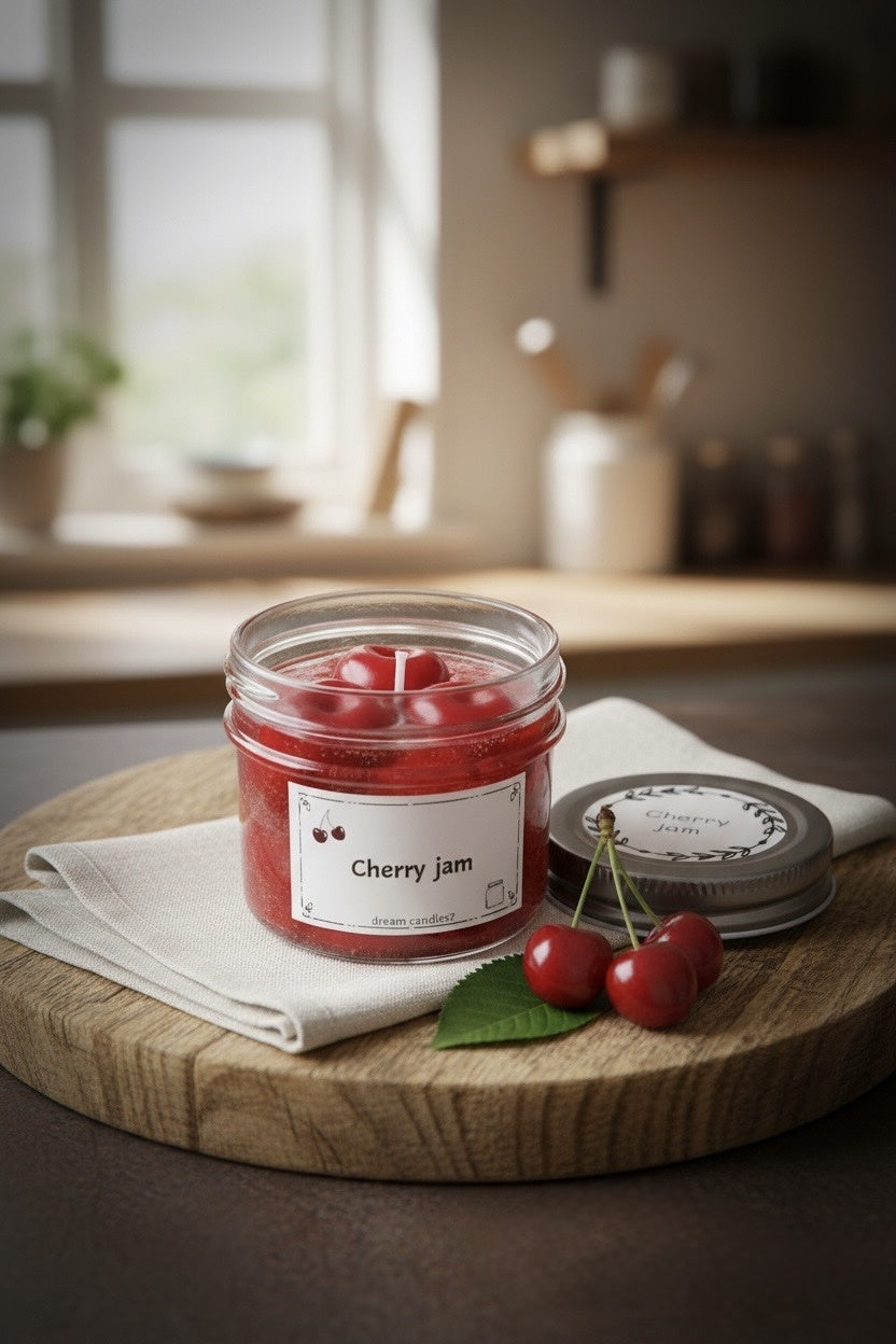 4 oz Jam Candle – Cherry