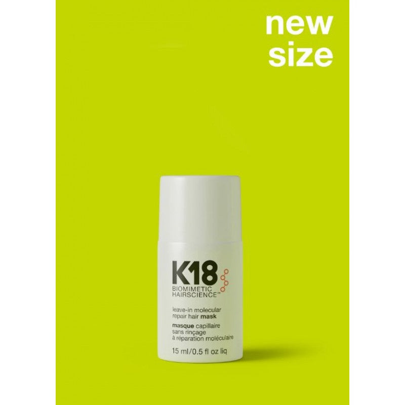 K18 leave-in molecular repair hair mask 15mL