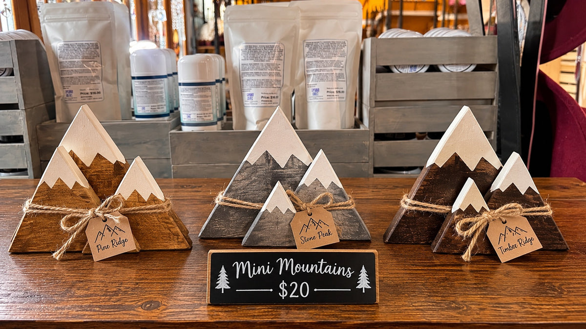 Mini mountain sets