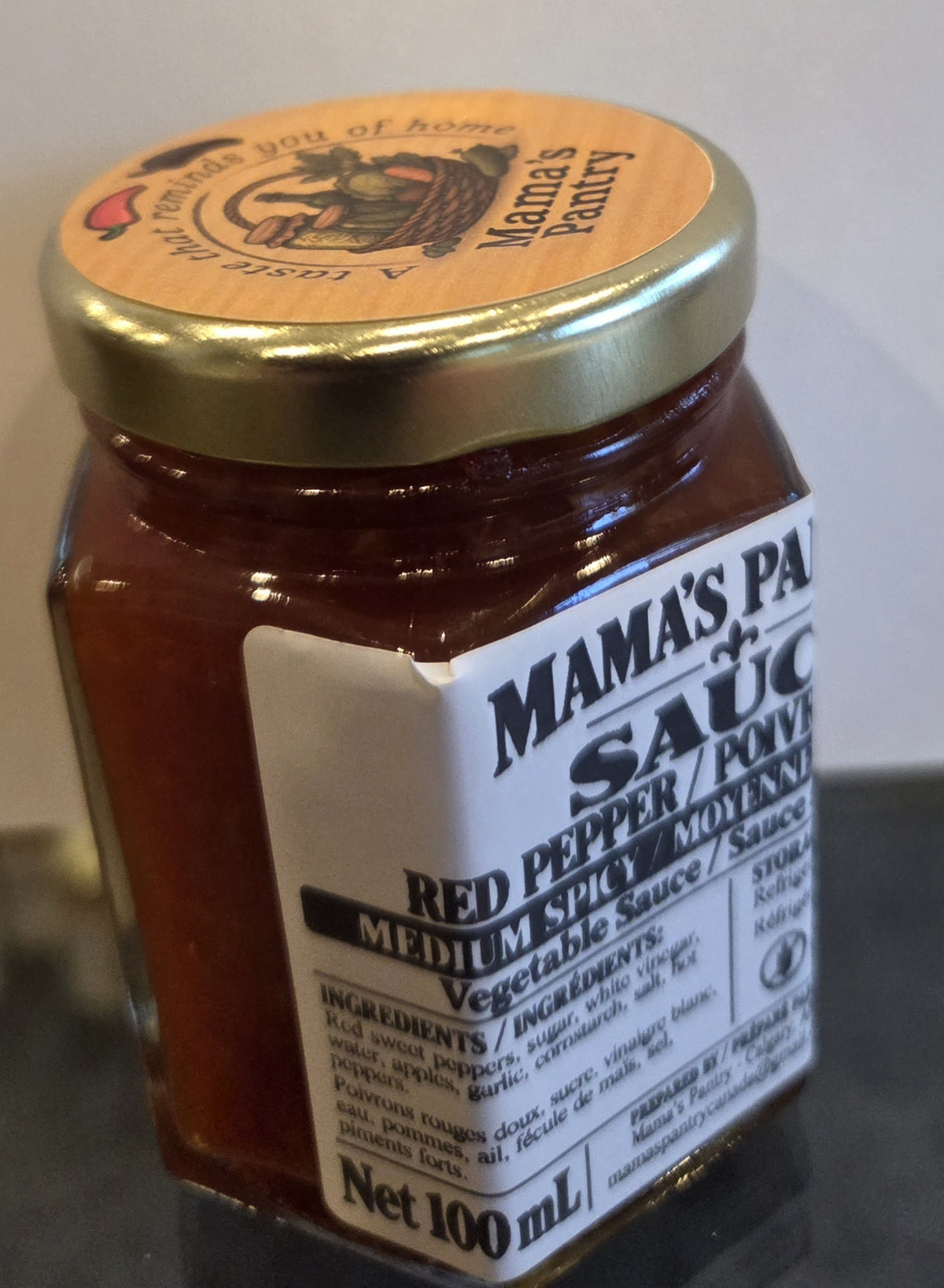 Red Pepper Sauce Medium Spicy 100 mL