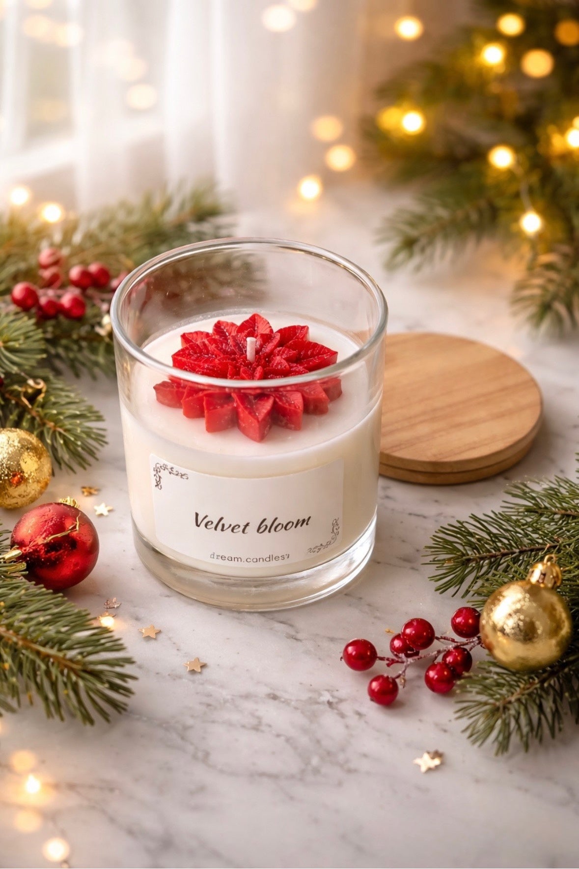 7 oz Classic Jar Candle with Lid — Velvet Bloom