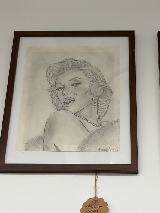 Marilyn Monroe — Original Framed Portrait