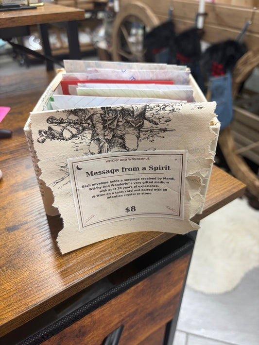Message From A Spirit