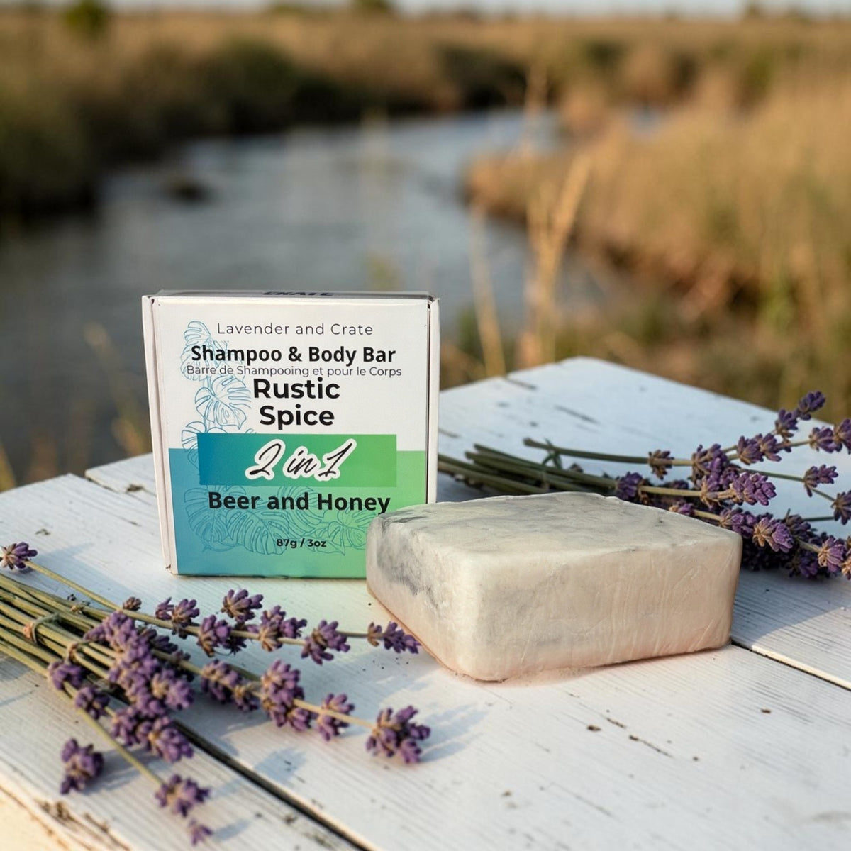 2 in 1-Solid Shampoo & Body Wash Bar