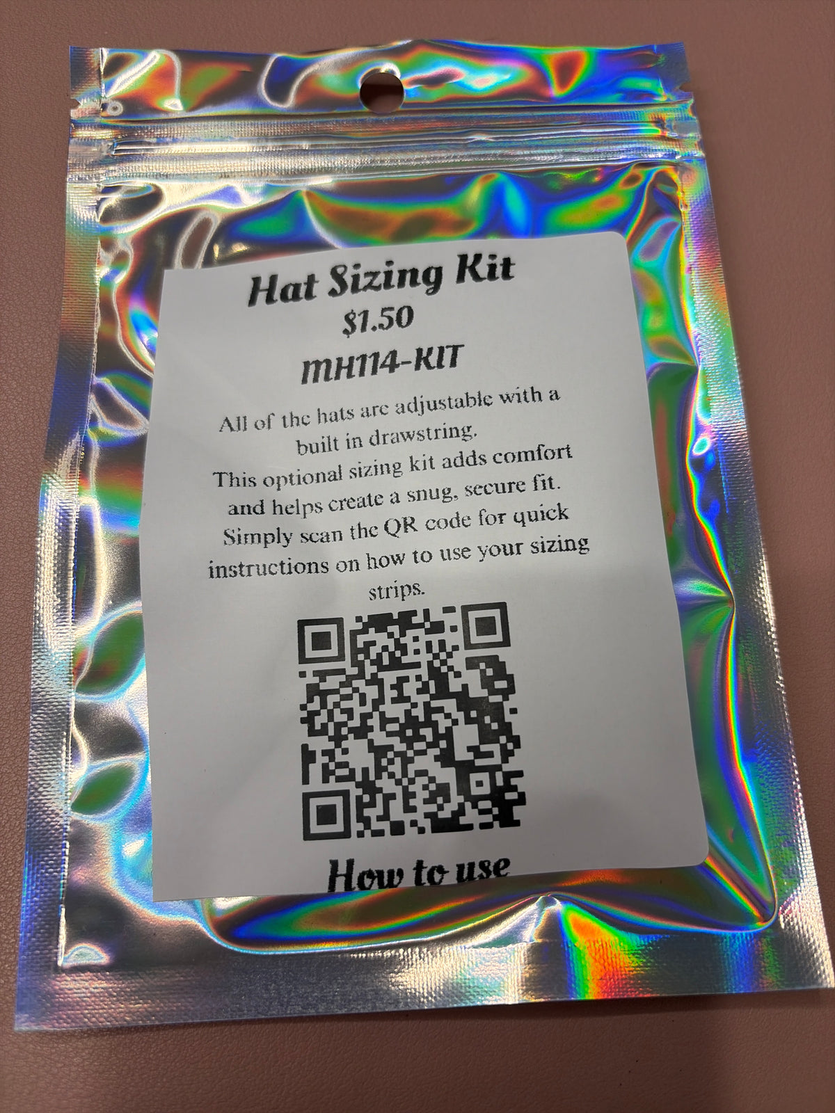 Hat sizing kit