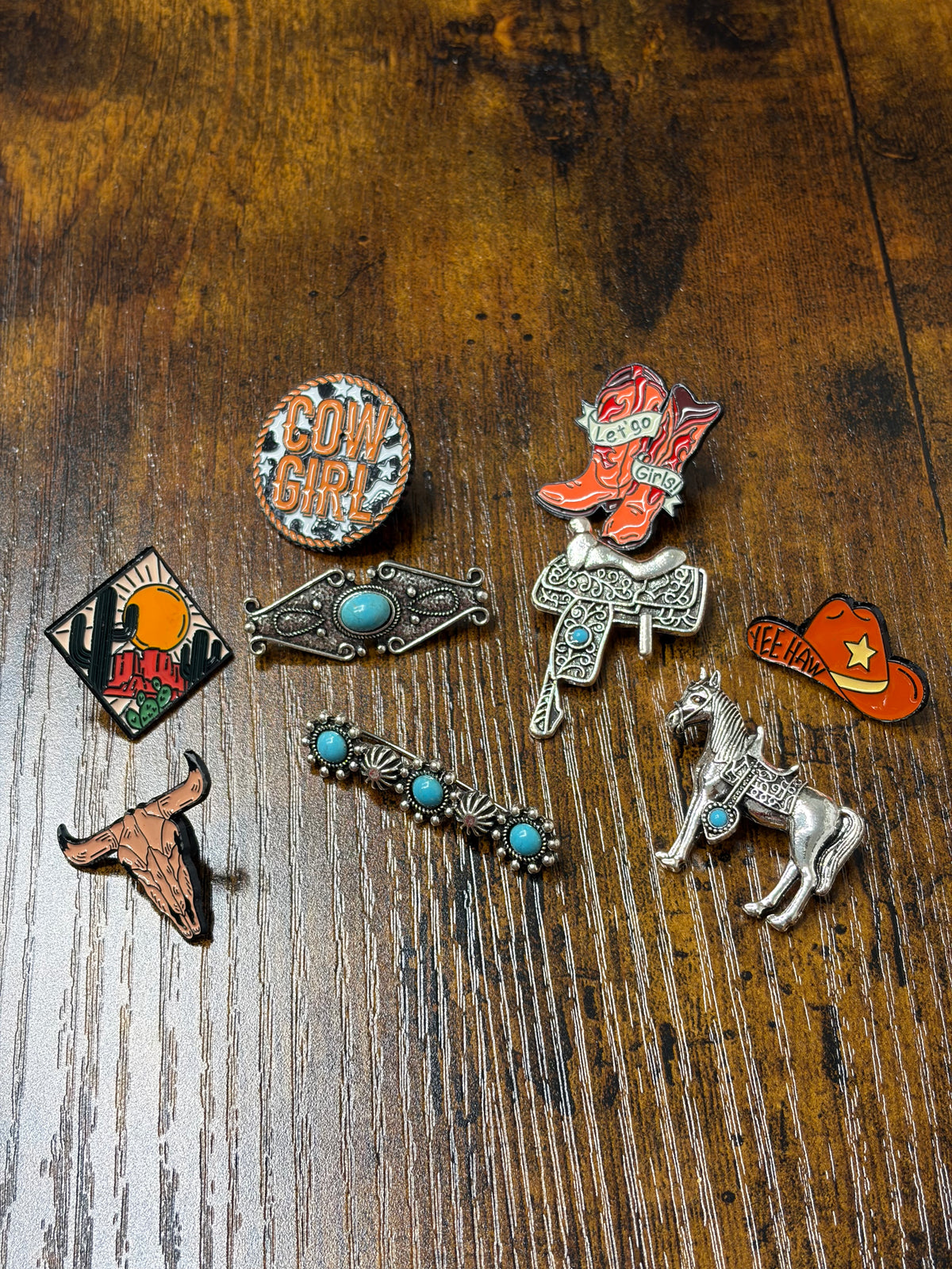 Western-Inspired Pins