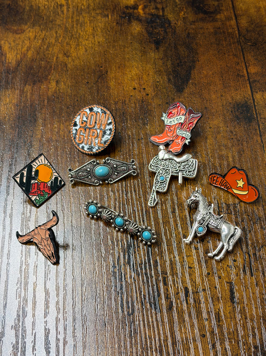 Western-Inspired Pins