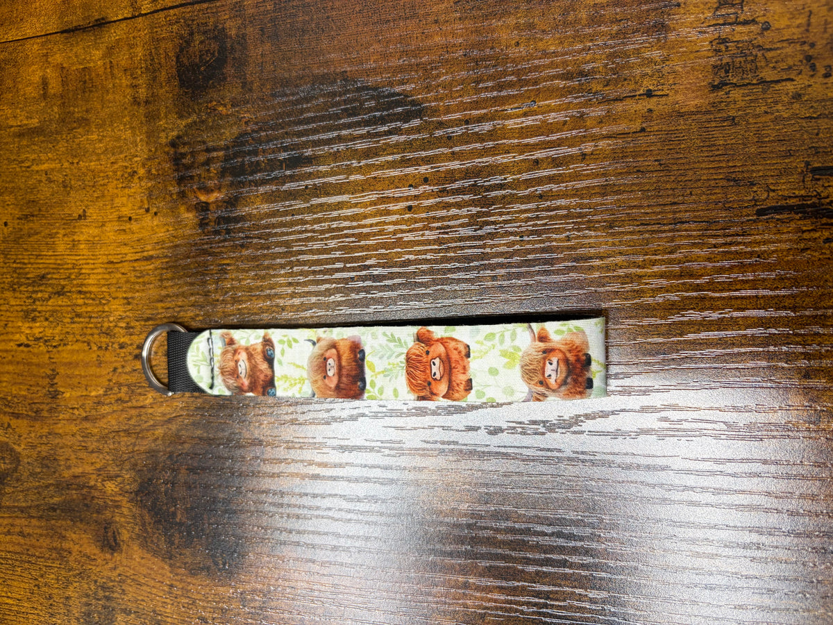 Western & Farmhouse Key Fob Wristlets