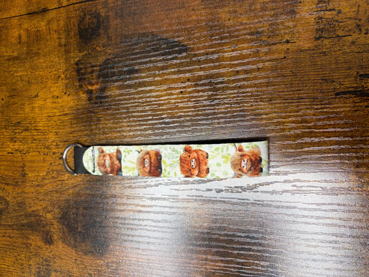 Western & Farmhouse Key Fob Wristlets