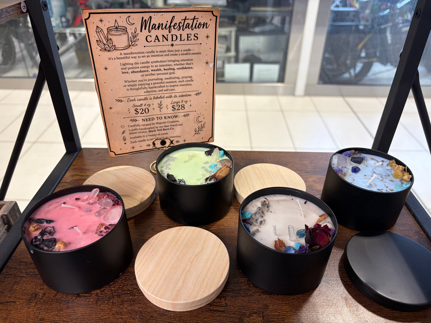 Manifestation candles ￼