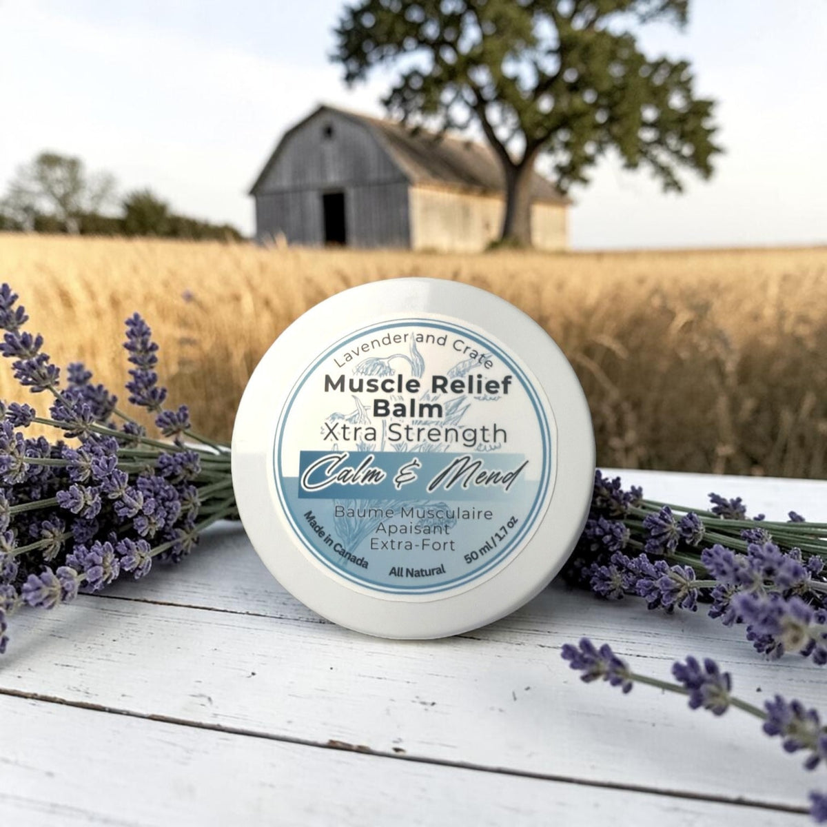 Calm & Mend Muscle Relief Balm — Xtra Strength