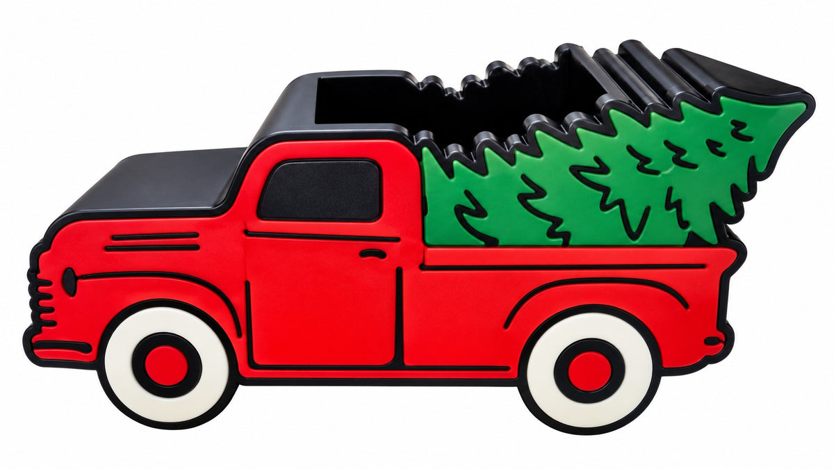Christmas Truck Soap Holder