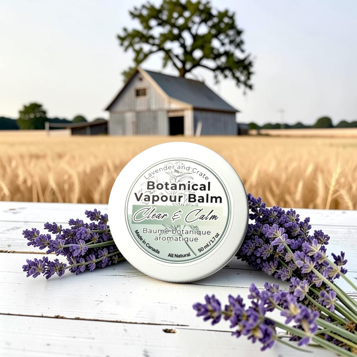 Clear and Calm Botanical Vapour Balm