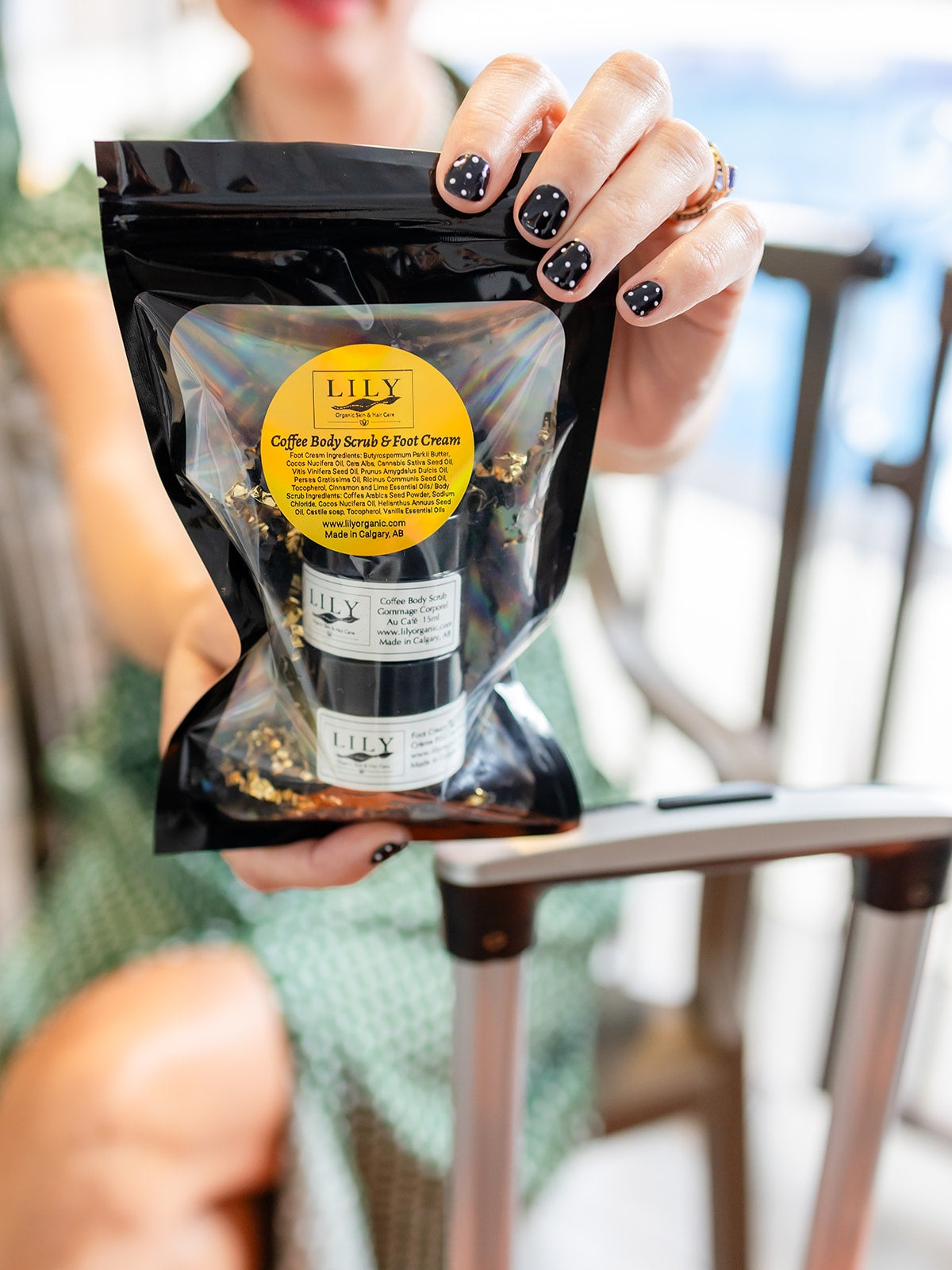 Coffee Body Scrub & Foot Cream Set