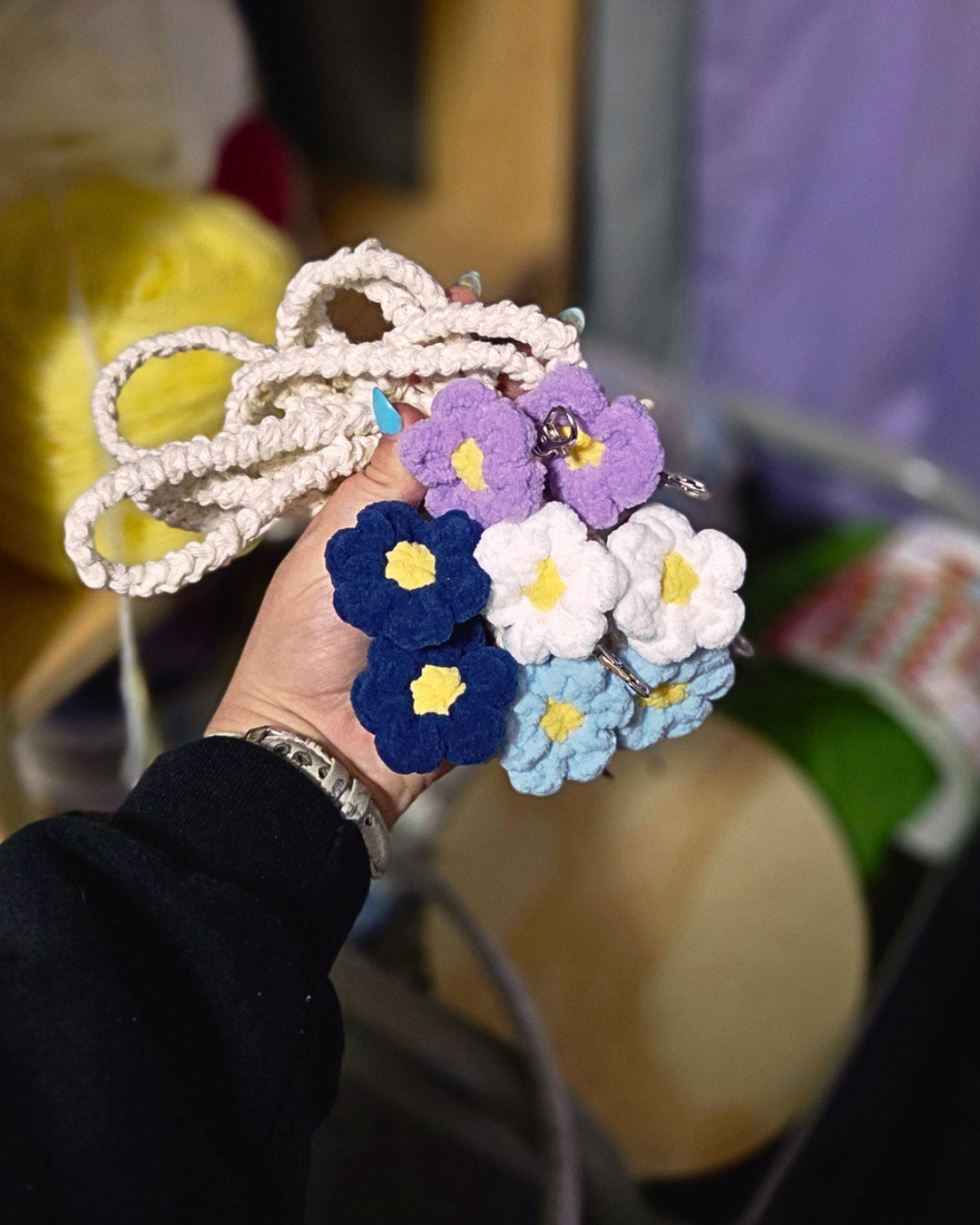 Flower Wristlets