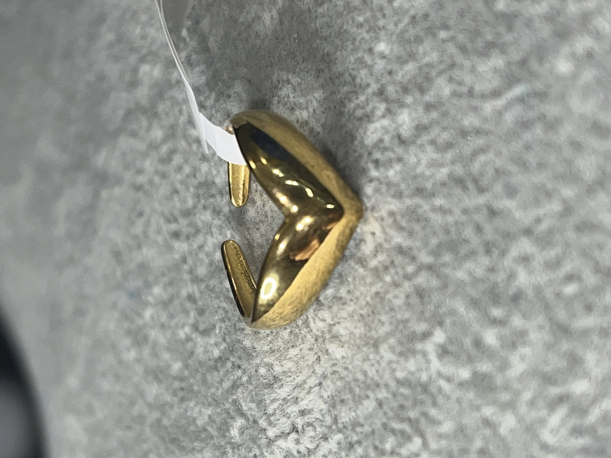 Gold Wishbone Ring