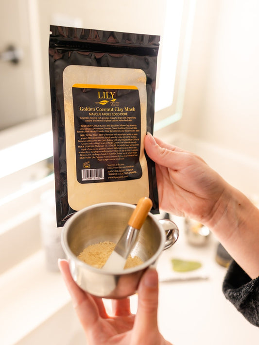 Golden Coconut Clay Mask 30g