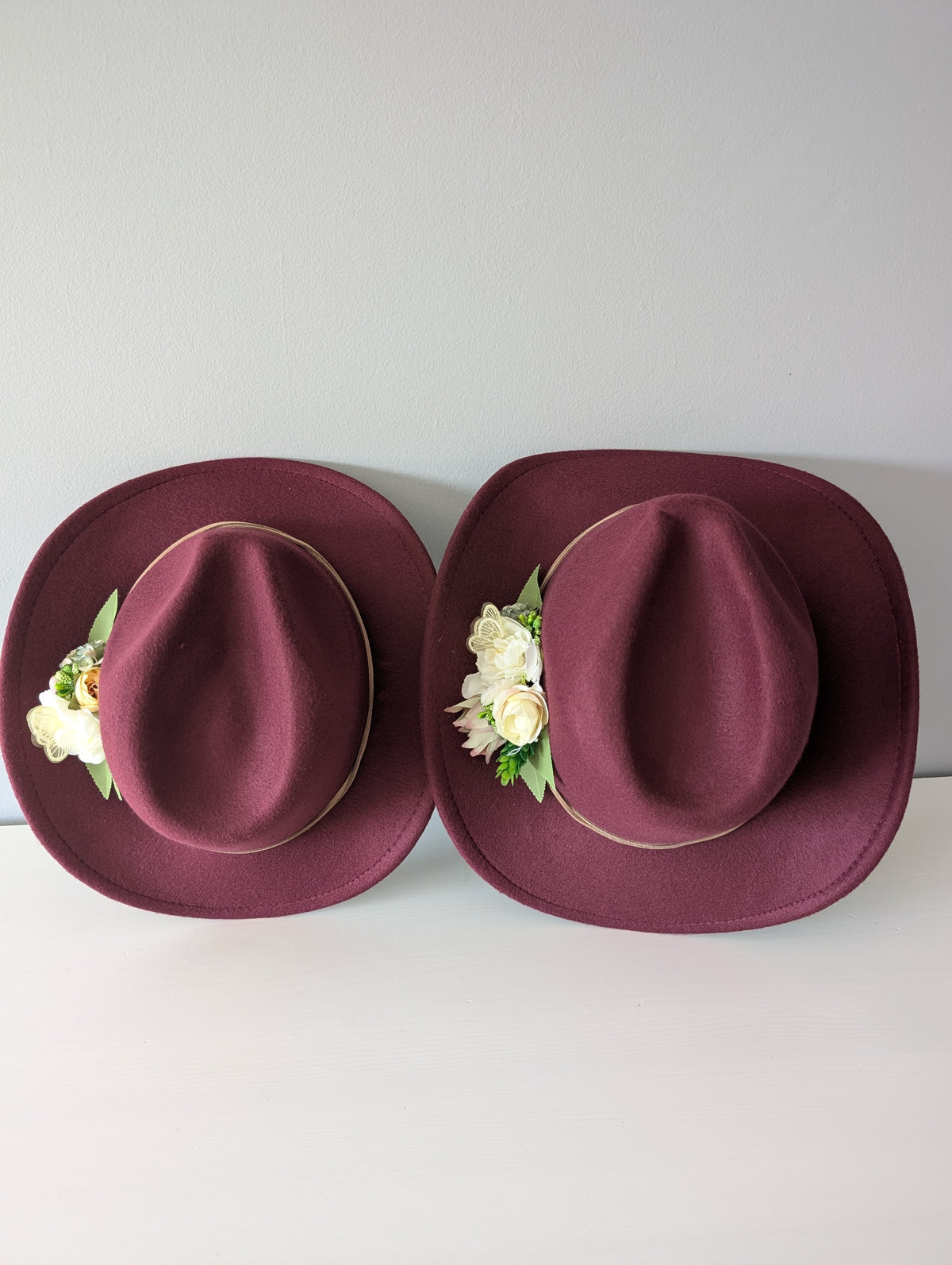 Handcrafted cowboy hats