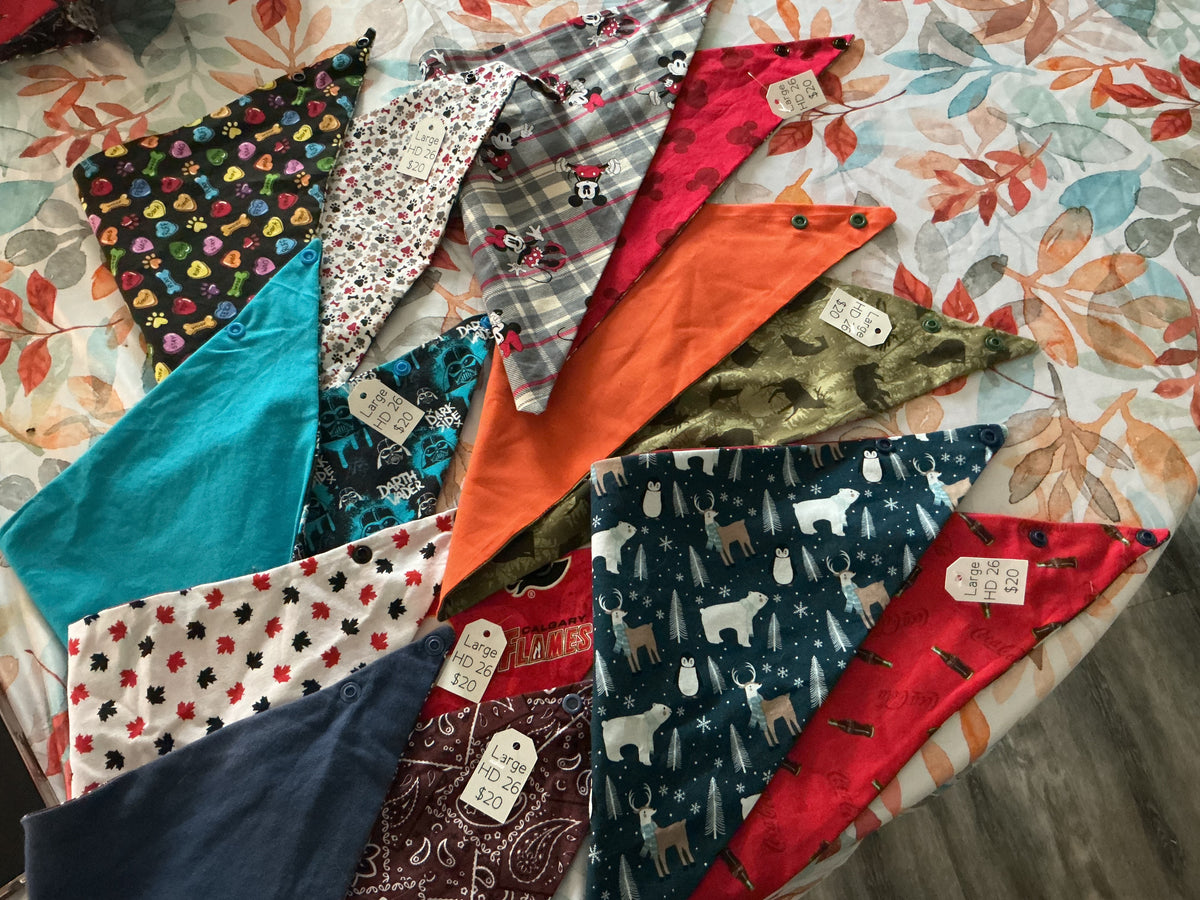 PET BANDANNA'S - LARGE