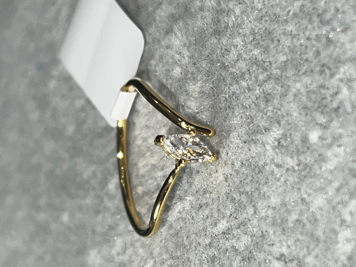 Mini marquise ring: Size 6