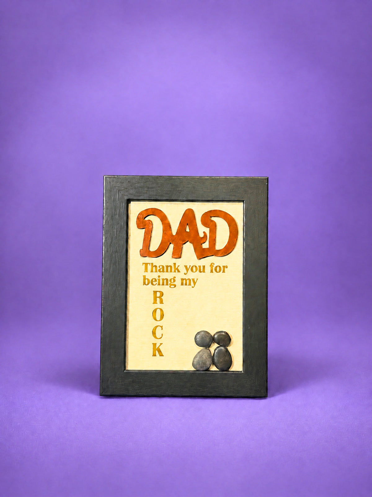 My Rock Framed Keepsake