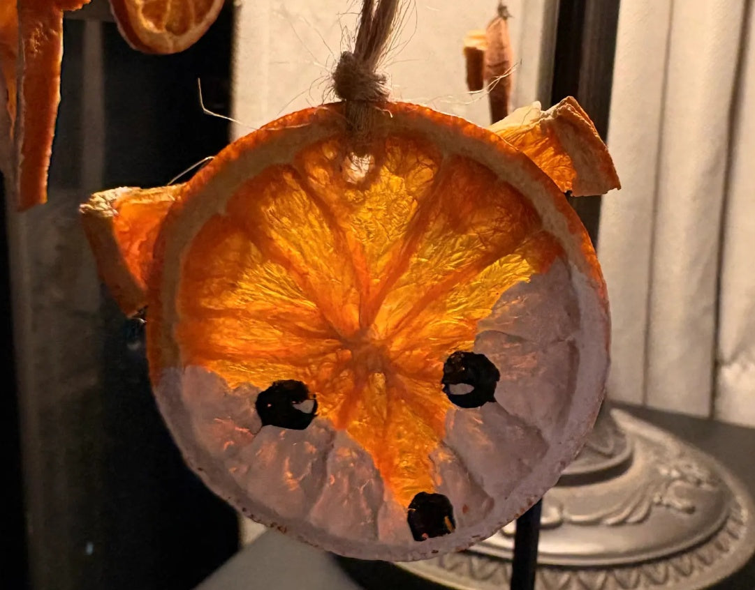 Orange Slice Foxes