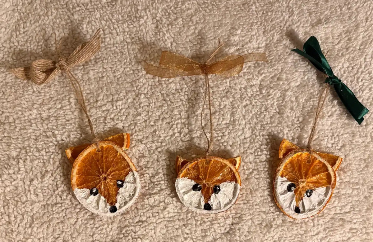 Orange Slice Foxes