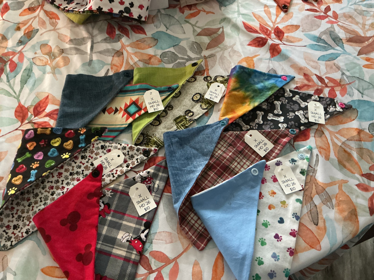 PET BANDANNA'S X-SMALL