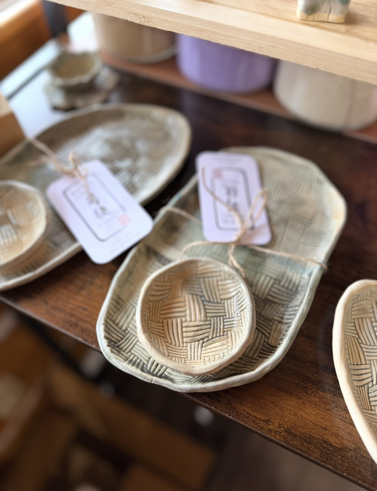 Plate and dish set