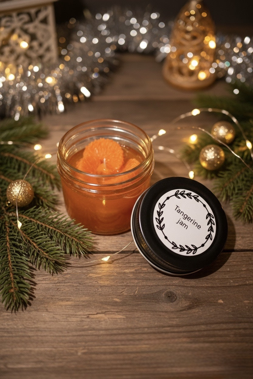 4 oz Jam Candle — Tangerine